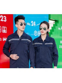 2、C001 藏青雙反防靜電夏長(zhǎng) 包邊
